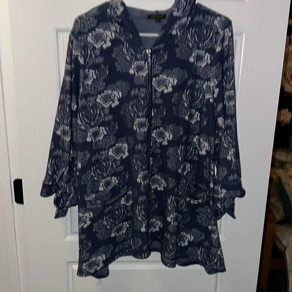 Floral sweater
